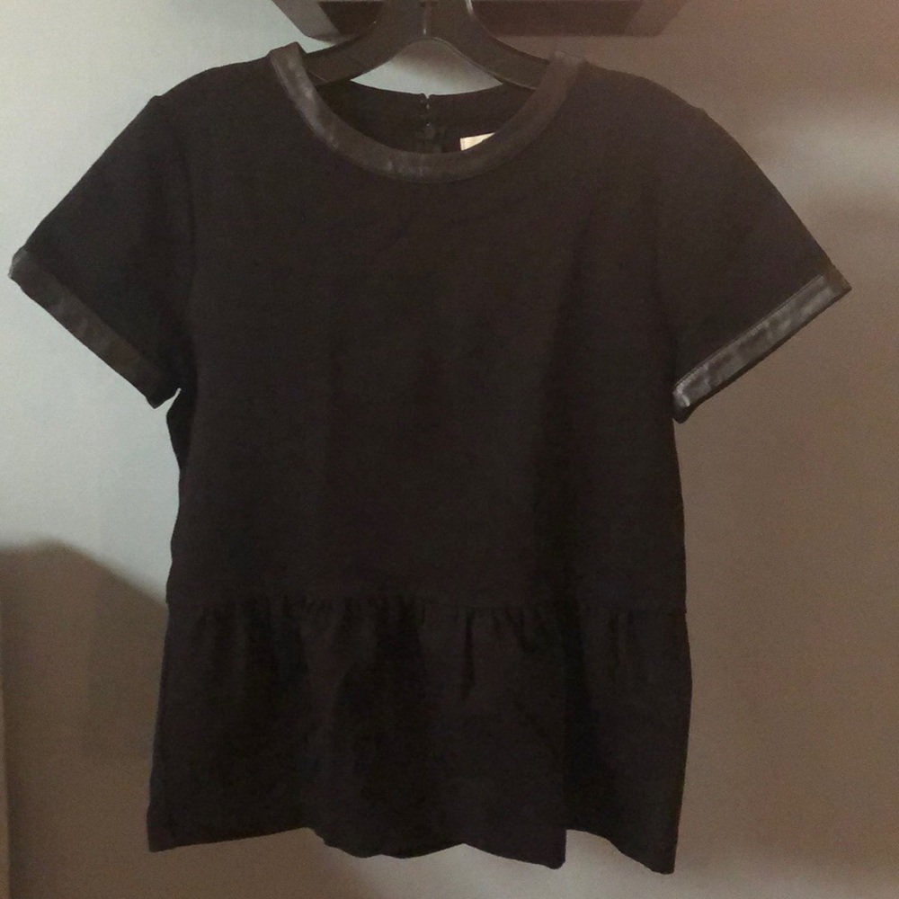 Madewell Peplum top